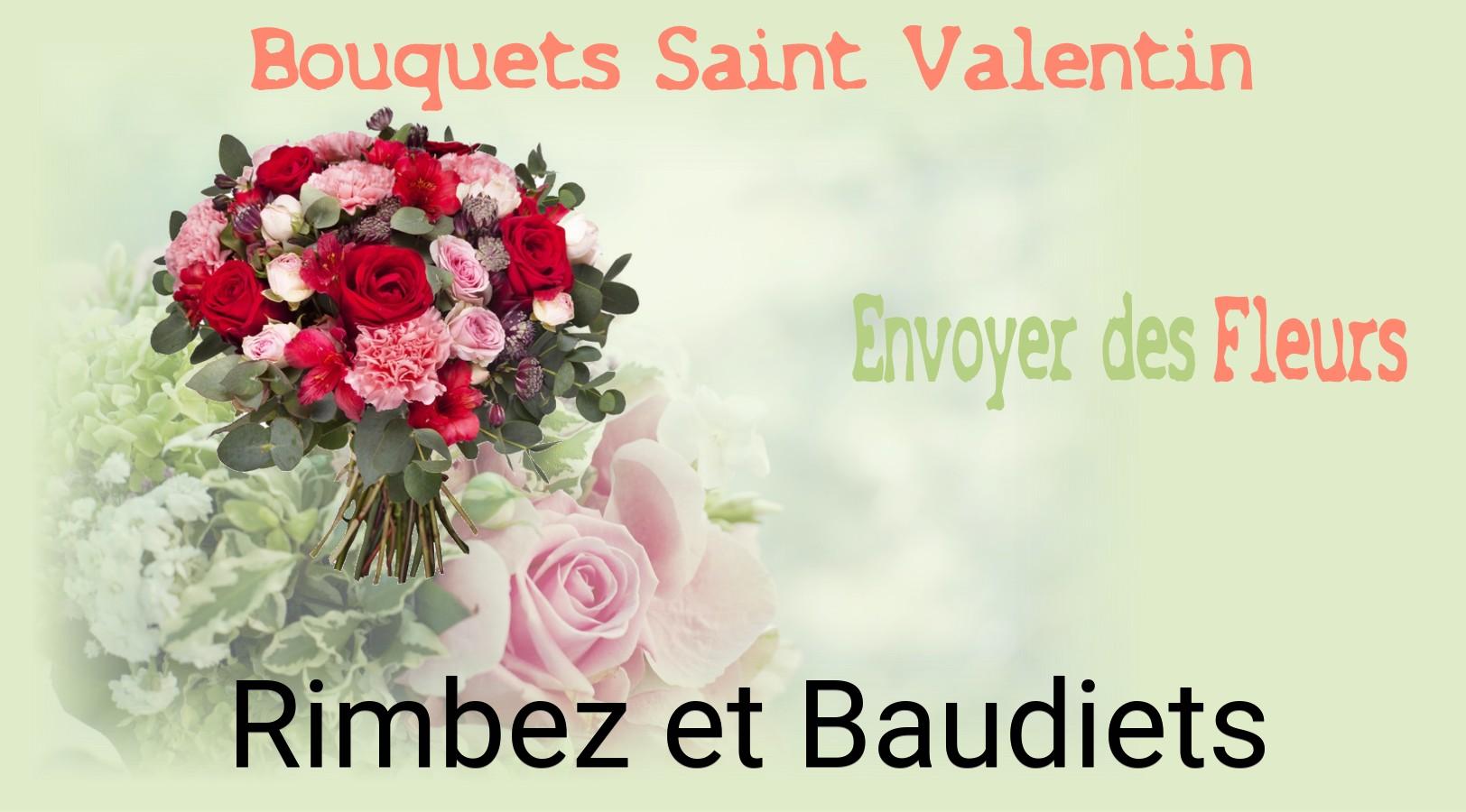 Roses de Saint-Valentin livrées à Rimbez-et-Baudiets